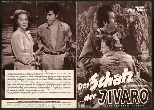 Filmprogramm IFB Nr. 2577, Der Schatz der Jivaro, Fernando Lamas, Rhonda Fleming, Regie: Edward Ludwig