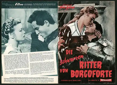 Filmprogramm IFB Nr. 4043, Die schwarzen Ritter von Borgoforte, Vittorio Gassman, Constance Smith, Regie: S. Grieco