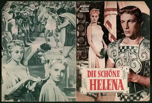 Filmprogramm DNF, Die schöne Helena, Rossana Podesta, Jack Sernas, Regie: Robert Wise