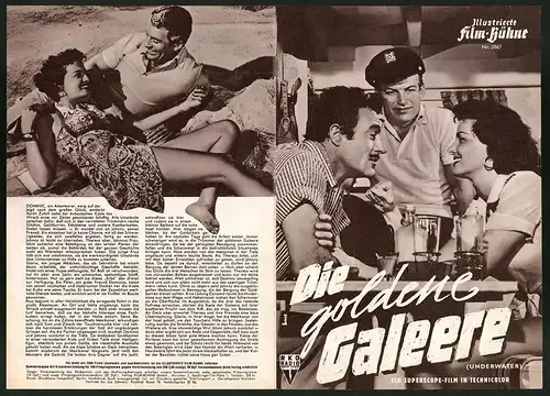 Filmprogramm IFB Nr. 2867, Die goldene Galeere, Jane Russell, Gilbert Roland, Regie: John Sturges