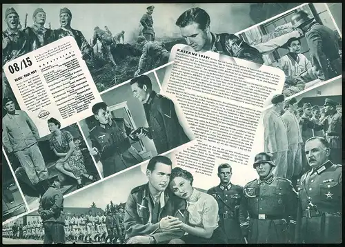 Filmprogramm IFB Nr. 2510, 08 /15, Helen Vita, Eva Ingeborg Scholz, Peter Carsten, Regie: Paul May