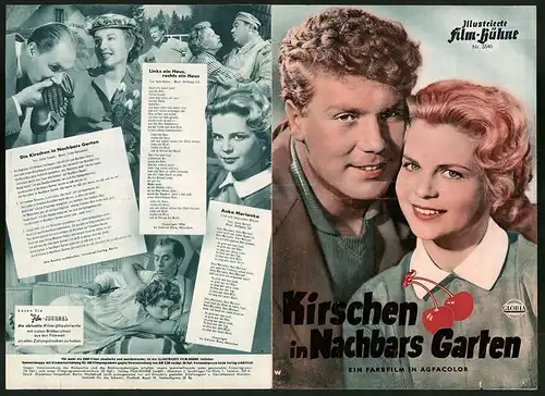 Filmprogramm IFB Nr. 3340, Kirschen in Nachbars Garten, Oskar Sima, Grethe Weiser, Regie: Erich Engels