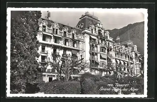 AK Territet, Grand-Hotel des Alpes