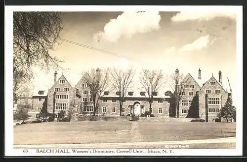 AK Ithaca, N.Y., Balch Hall, Women`s Dormitory, Cornell Univ.