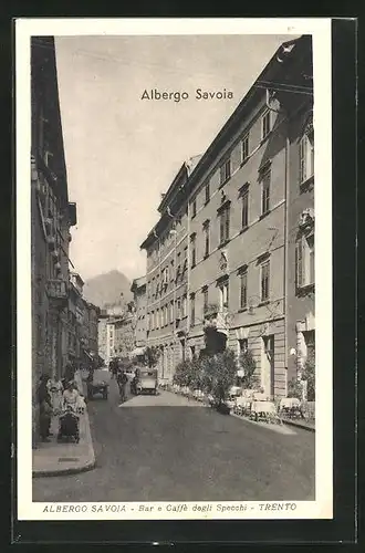 AK Trento, Albergo Savoia, Bar e Caffè degli Specchi