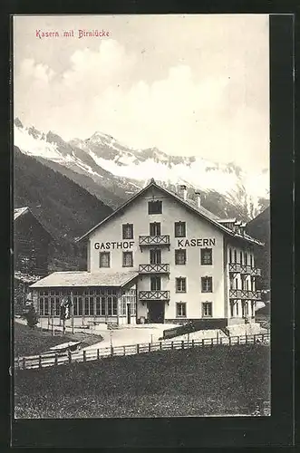 AK Kasern, Gasthof Kasern mit Birnlücke