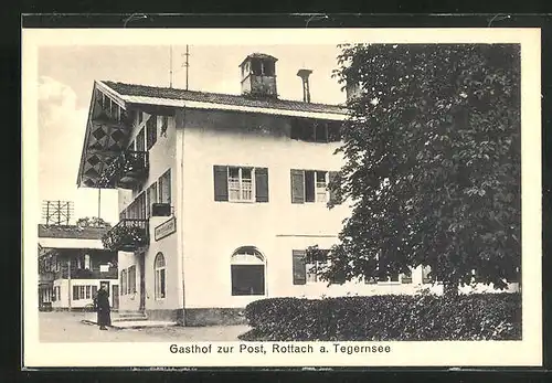 AK Rottach a. Tegernsee, Gasthof zur Post