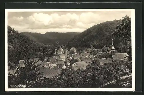 AK Wirsberg i. F., Teilansicht mit Kirche
