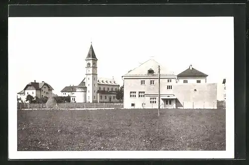 AK Salzburg, Neues Kinderheim Itzling und Kirche