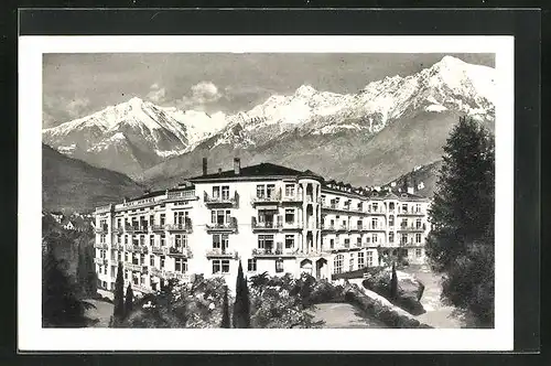 AK Merano-Maia Alta, Parc-Hotel von Otto Panzer