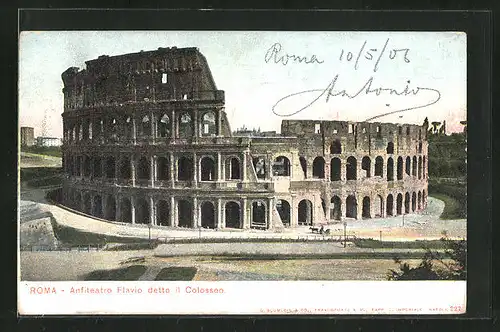 AK Roma, Anfiteatro Flavio detto il Colosseo