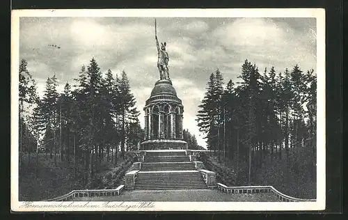 AK Detmold / Teutoburger Wald, Hermannsdenkmal