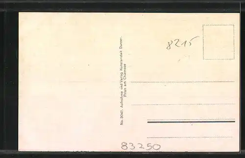 AK Marquartstein / Obb., Ortsansicht aus der Vogelschau