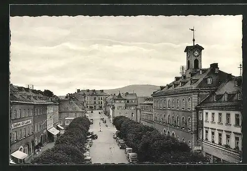 AK Wunsiedel / Fichtelgeb., Strassenpartie