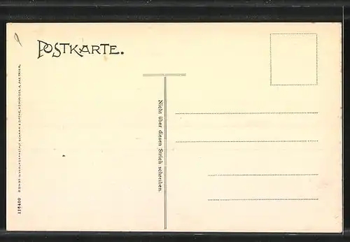 AK Trier, Hauptmarkt mit Strassenbahn