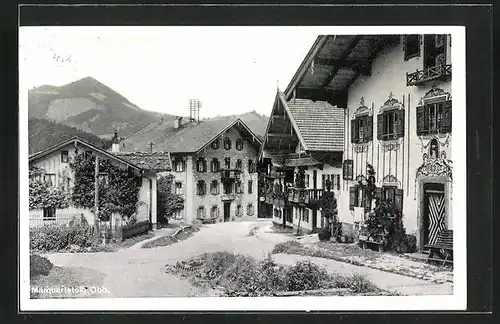AK Marquartstein / Obb., Strassenpartie