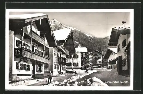 AK Marquartstein / Obb., Strassenpartie