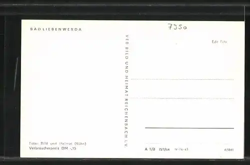 AK Bad Liebenwerda, Gesamtansicht