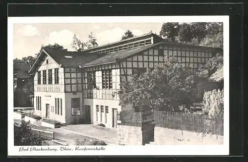 AK Bad Blankenburg / Thür., Konferenzhalle