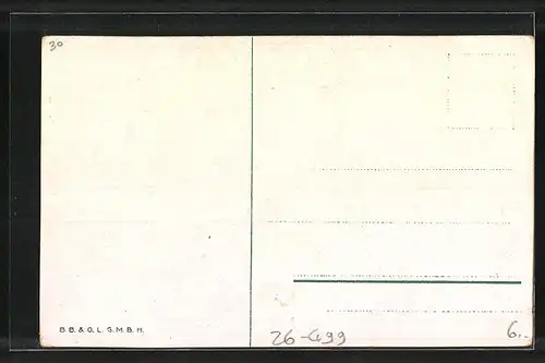 Künstler-AK Bruno Bürger & Ottillie Nr. 6966: Mutter sorgt für Ordnung in der Stube