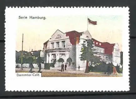 Reklamemarke Hamburg, Dammtor-Café