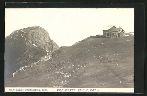 AK Reichensteinhütte, Totale im Eisenerzer Reichenstein