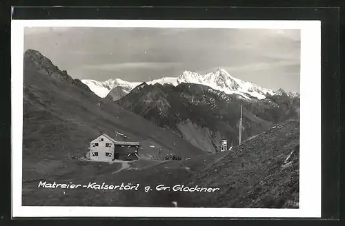 AK Matreier-Kalsertörl, Idylle am Gr. Glockner