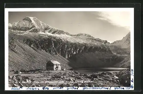 AK A. v. Schmidt-Haus, Gebirgsidylle am Dössnersee