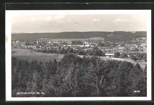 AK Mattighofen, Panoramablick auf die Ortschaft