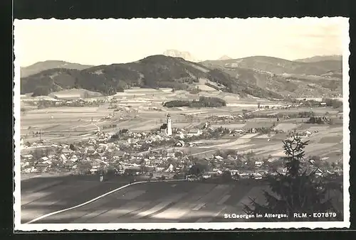 AK St. Georgen im Attergau, Gesamtansicht