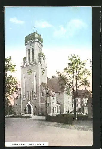 AK Crimmitschau, Johanniskirche