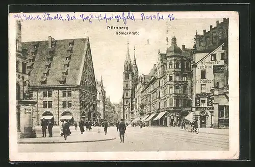 AK Nürnberg, Königsstrasse