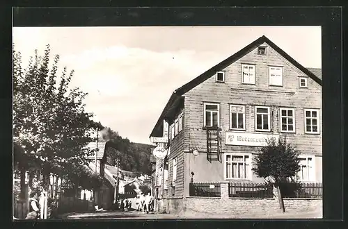 AK Fehrenbach / Thür., HO-Gaststätte Werraquelle