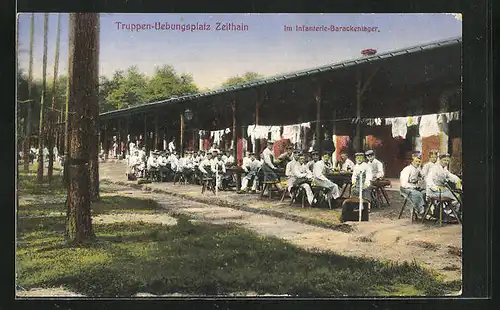 AK Zeithain, Truppenübungsplatz, Infanterie-Barackenlager