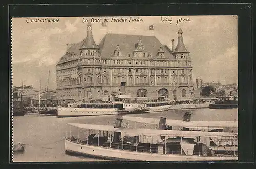 AK Constantinople, La Gare de Haidar-Pacha