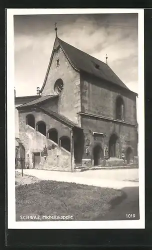 AK Schwaz, an der Micheliskapelle