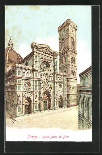 Lithographie Firenze, Santa Maria del Fiore