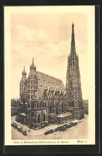 AK Wien, Dom- und Metropolitan-Pfarrkirche zu St. Stefan