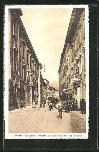 AK Trento, Via Roma, Palazzo Zambelli, Palazzo del Diavolo