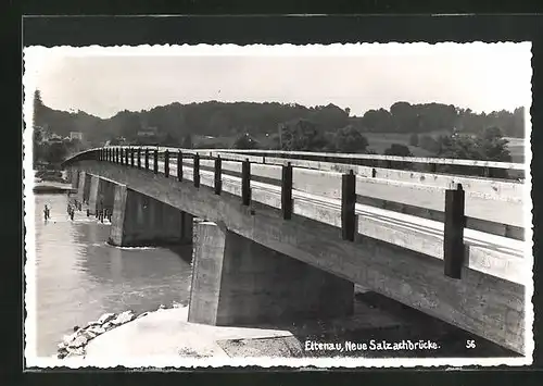 AK Ettenau, neue Salzachbrücke