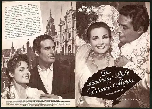 Filmprogramm IFB Nr. 3261, Die wunderbare Liebe der Bianca Maria, Jorge Mistral, Carmen Sevilla, Regie: Luis Lucia