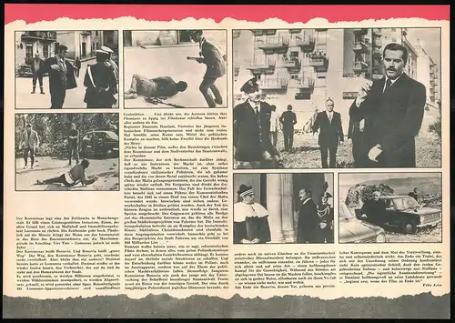 Filmprogramm Film für Sie Nr. 51 /72, Das Geständnis eines Polizeikommisars..., F. Nero, M. Balsam, Regie: D. Damiani