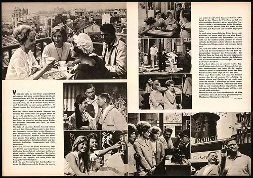 Filmprogramm PFP Nr. 125 /64, Drei Mädchen in Paris, Daniel Gelin, Ghita Norby, Regie: Gabriel Axel