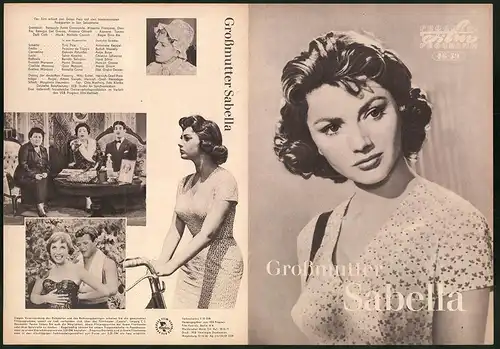 Filmprogramm PFP Nr. 46 /59, Grossmutter Sabella, Tina Pica, Peppino de Filippo, Regie: Dino Risi