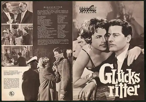 Filmprogramm PFP Nr. 83 /57, Glücksritter, Heidemarie Hatheyer, Paul Hubschmid, Regie: A. M. Rabenalt