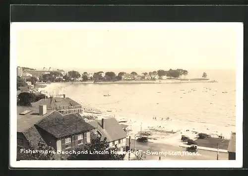 AK Swampscott, MA, Fischermans Beach and Lincoln Hous-Point