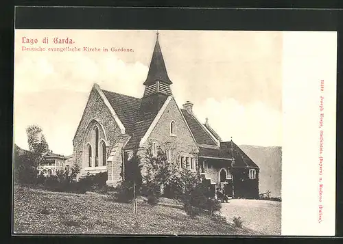 AK Lago di Garda, Deutsche evangelische Kirche