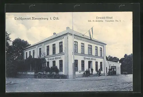 AK Neuenburg i. Old., Urwald-Hôtel