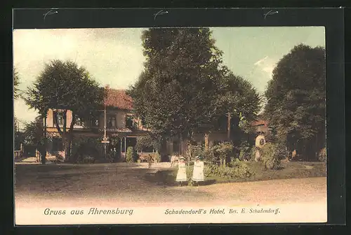 AK Ahrensburg, Schadendorff`s Hotel