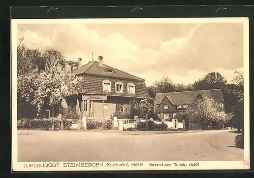 AK Steinbergen, Hotel Kroemer